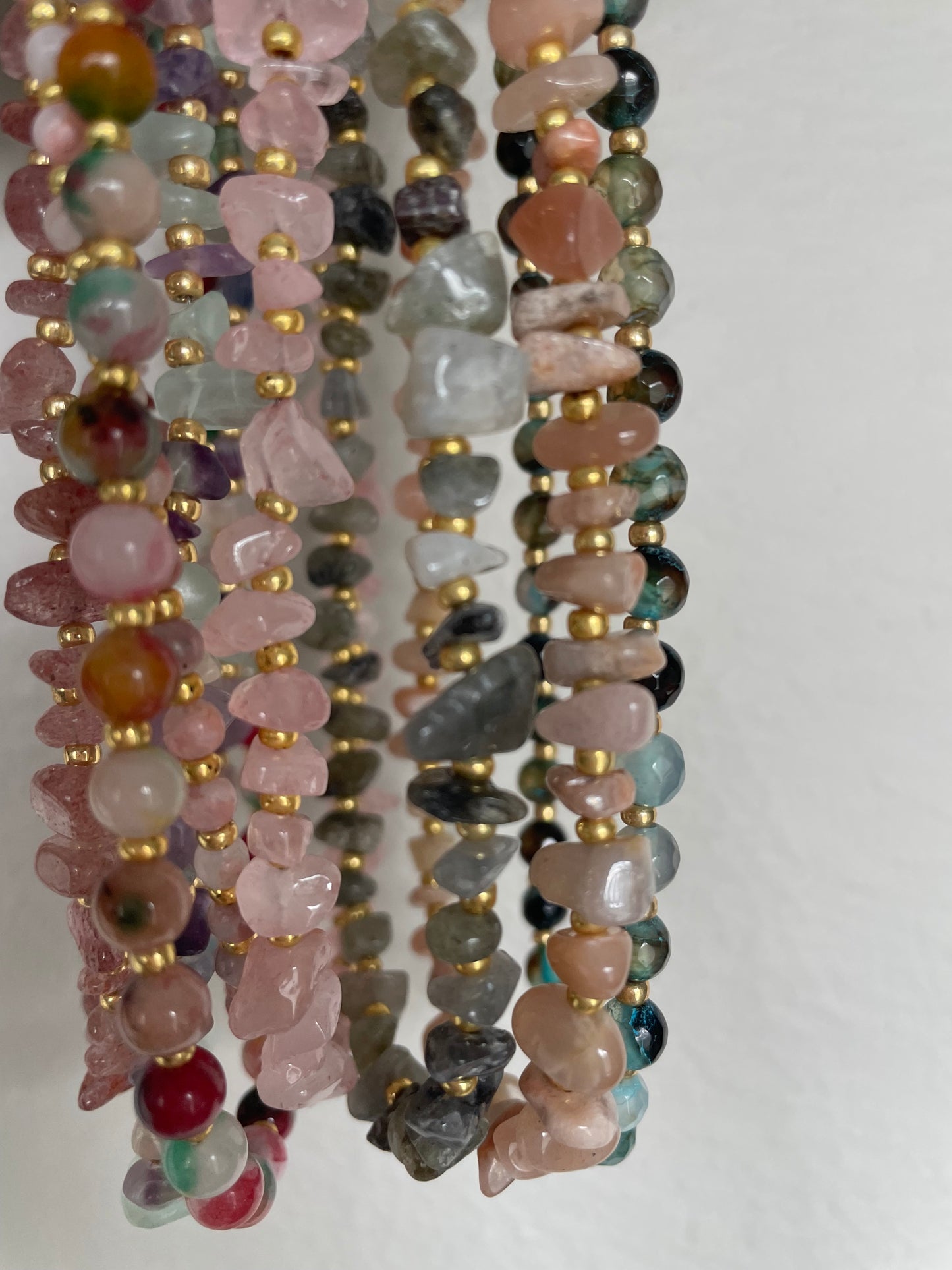 Semi precious gemstone necklces