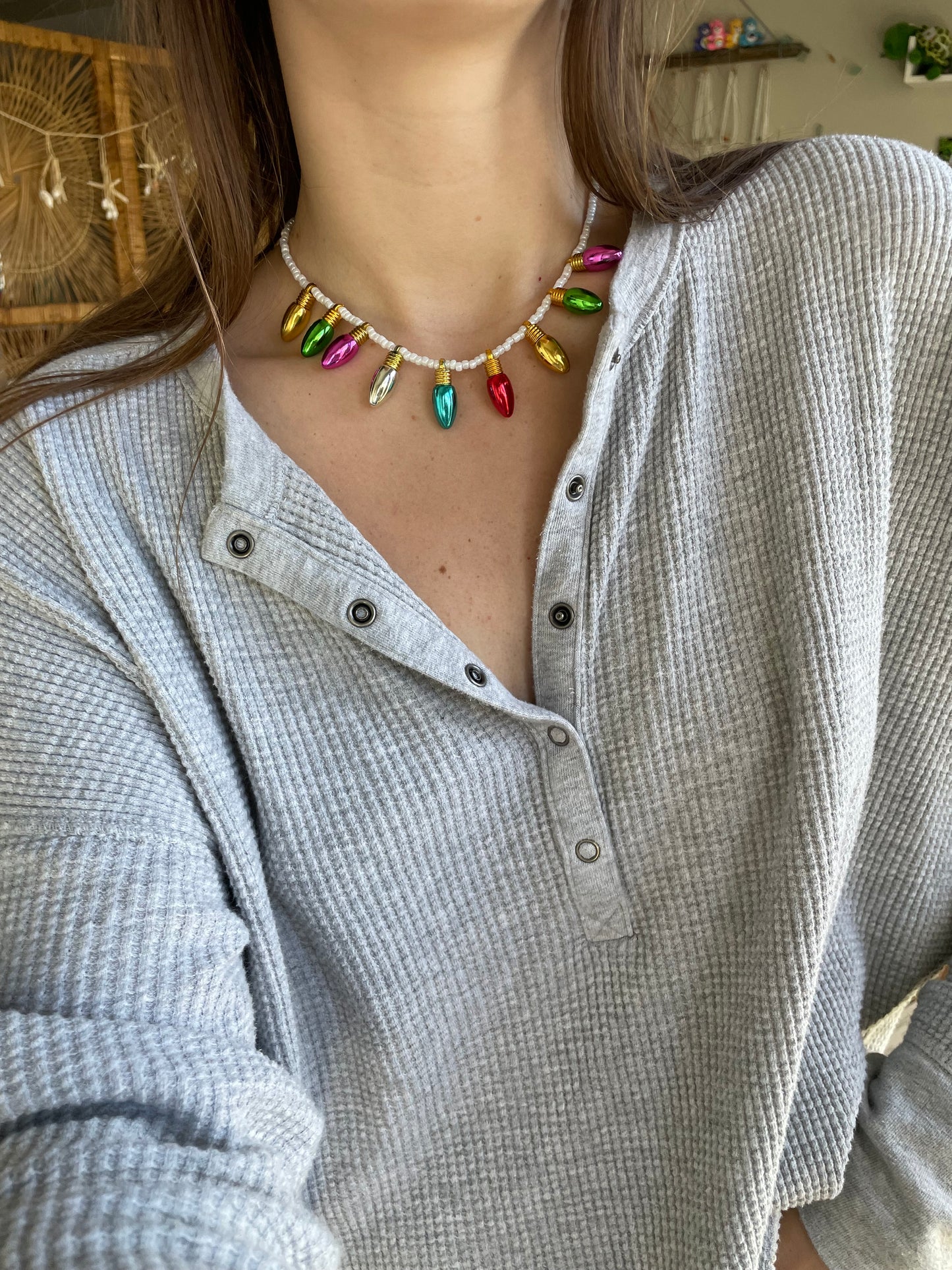 “Deck the Halls” necklace