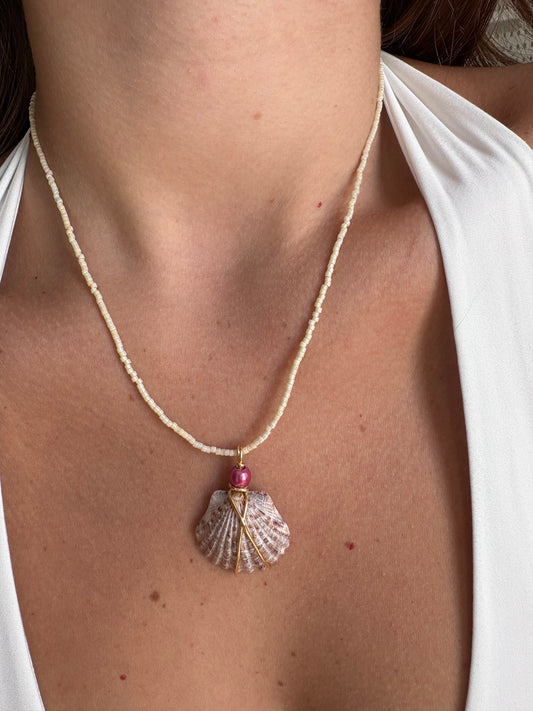 Mini cream siren scallop