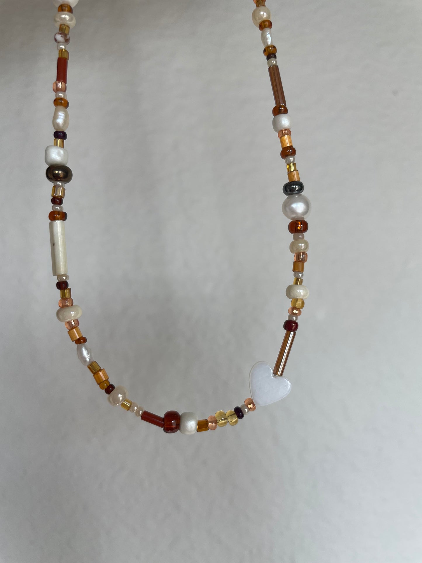 Mixed bead necklace