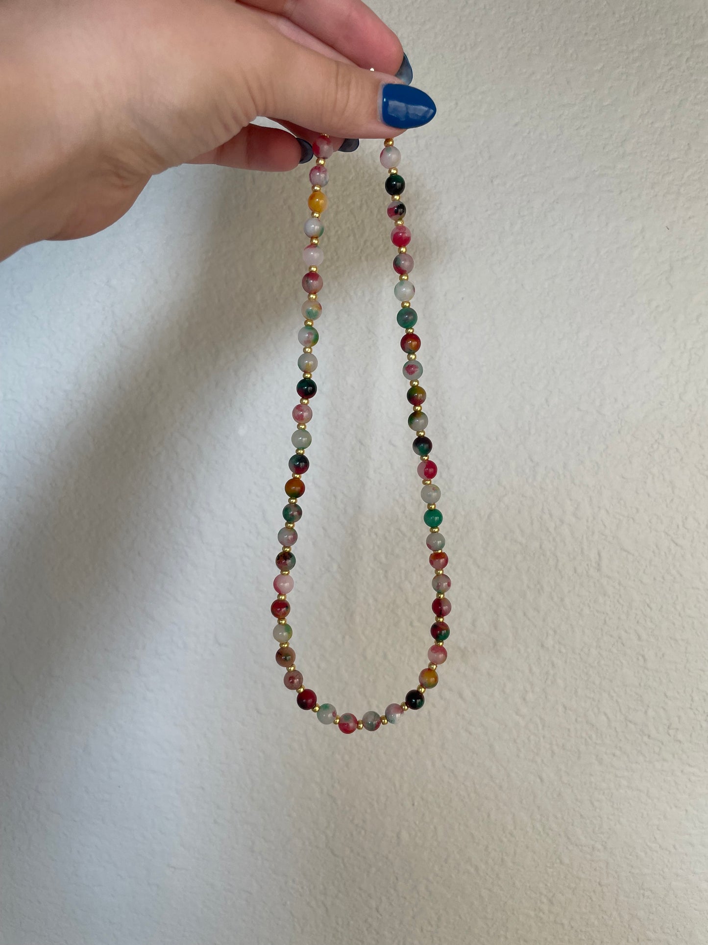 Semi precious gemstone necklces